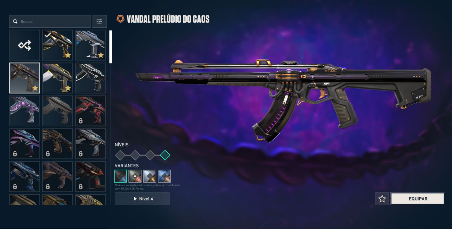 Skins com o melhor preço