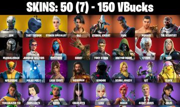 Conta Fortnite com Eon | Tart Tycoon | Striker Specialist | Raz e 50 Skins