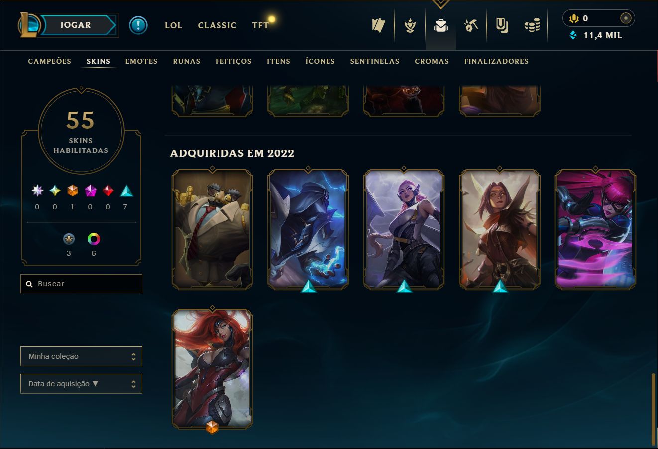 Conta Esmeralda 3 main kassadin
