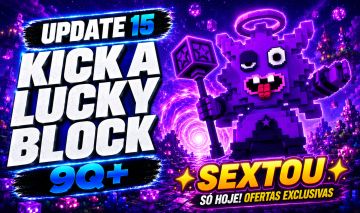 (SEXTOU!) Kick a Lucky Block/Chute um Bloco da Sorte - UPDATE 15