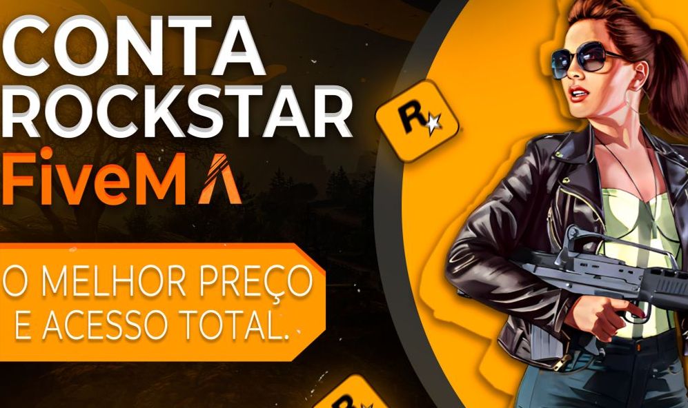 CONTAS ROCKSTAR 2FA LICENCIADA - FIVEM [ENTREGA AUTOMATICA]