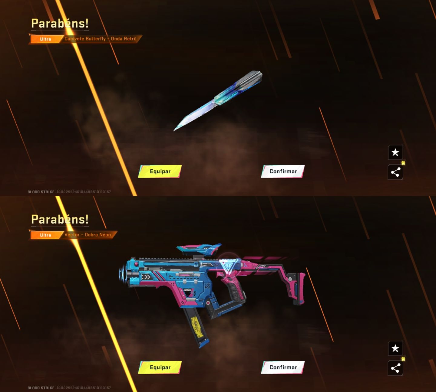 CONTAS DE BLOOD STRIKE INICIANTES COM SKINS JA NA CONTA! (MENOR PREÇO)