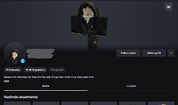 Conta com Korblox - 15k de seguidores