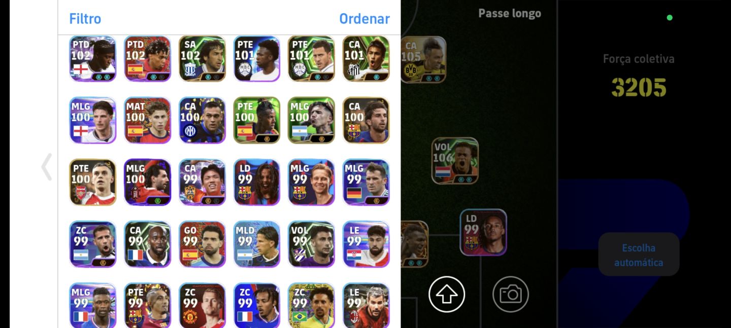 CONTA DE EFOOTBALL COM BONS JOGADORES