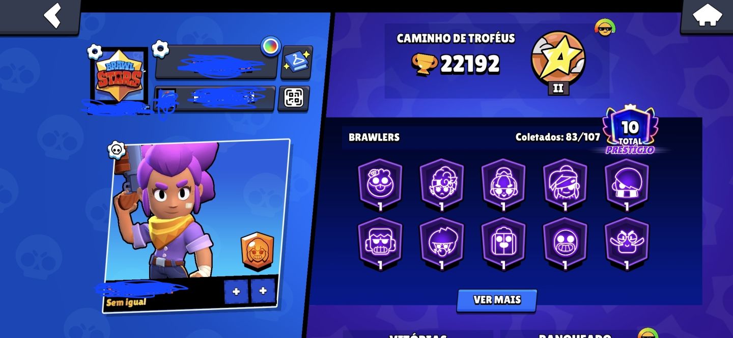 Conta Brawl Stars à Venda | 22 Mil Troféus, Muitos Brawlers e Itens Antigos!