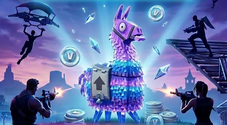 V-bucks Fortnite 50% de Desconto!