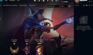 Conta lvl 569 e 209 skins + fragmentos skins