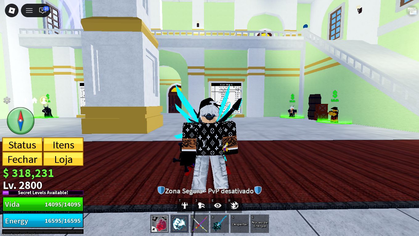 CONTA BLOX FRUITS + KING LEGACY | LVL 2800 + 5M BOUNTY + BUDDHA PERM E MAIS!!