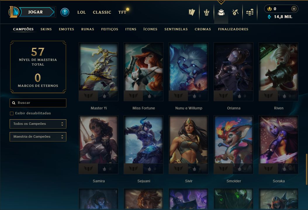 SKIN LENDÁRIA RIVEN PACTO QUEBRADO + [ DIAMANTE 60% DE WINRATE ] + [TROCA NICK]