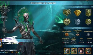 Conta raid que faz tudo no hard do jogo.