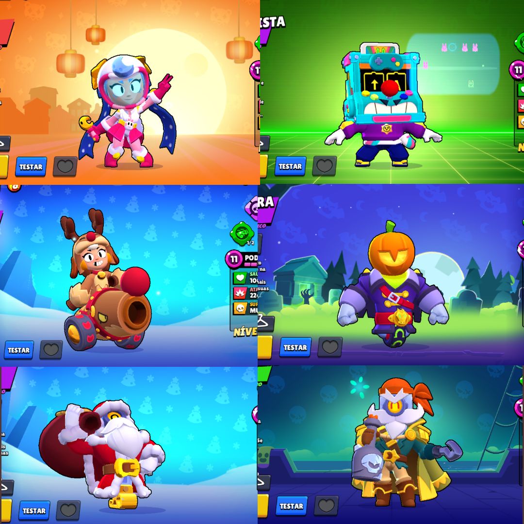 (PROMOÇÃO) CONTA BRAWL STARS 90K+ | 90 BRAWLERS FULL | MESTRE III | SKINS RARAS