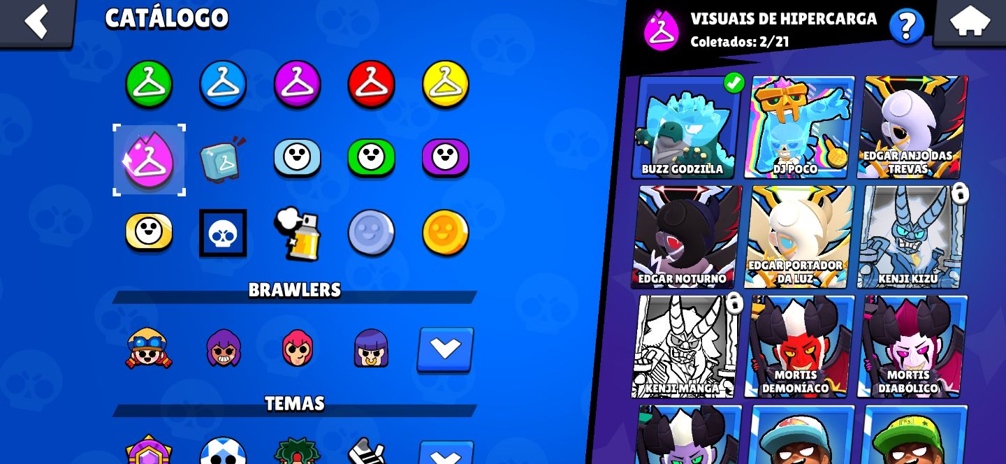 COMBO: CONTAS BRAWL STARS & CLASH ROYALE
