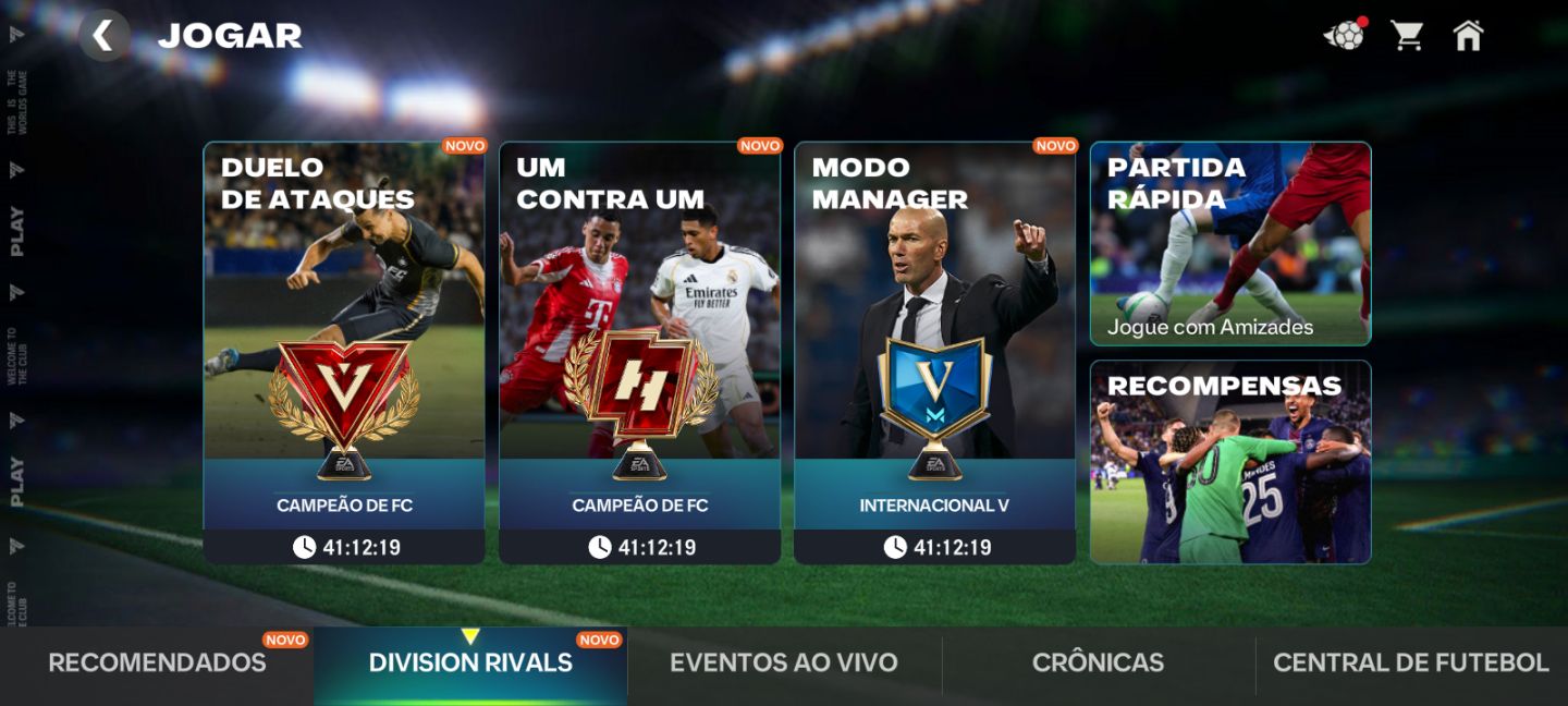 Conta ger 126 upada FC Champions nível 60 FC mobile