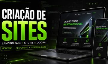 CRIAÇÃO DE LANDING PAGE E SITE INSTITUCIONAL | ENTREGA EM ATÉ 7 DIAS
