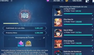 Solo Leveling: Arise - com 347Mil Núcleos Mágicos + 2059 Tickets