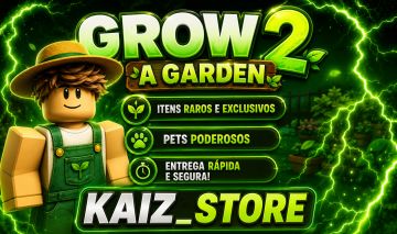 [ENTREGA RÁPIDA] Grow a Garden 2 - Pets, Dinheiro e Sementes Barato