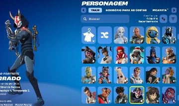 Conta de fortinite com 30 skin