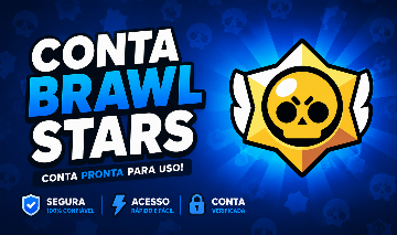 CONTA BRAWL STARS BEM CUIDADA | ENTREGA RÁPIDA