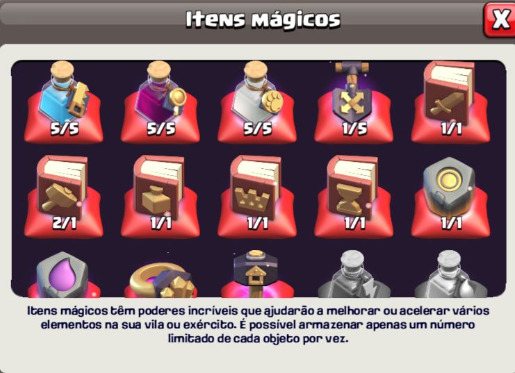 Um em dois conta de clash of clans e clash royal