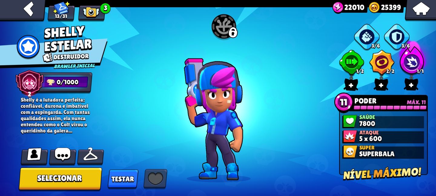 Conta de brawl 2018 muito top com 21k