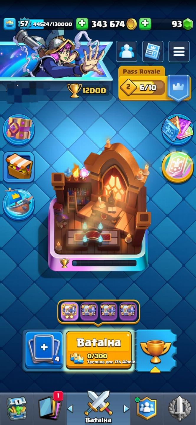 CONTAS DE CLASH ROYALE (35% OFF!!!)