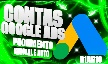 CONTAS GOOGLE ADS VERIFICADA CNPJ - PAG. AUTO E MANUAL | MELHOR QUALIDADE!