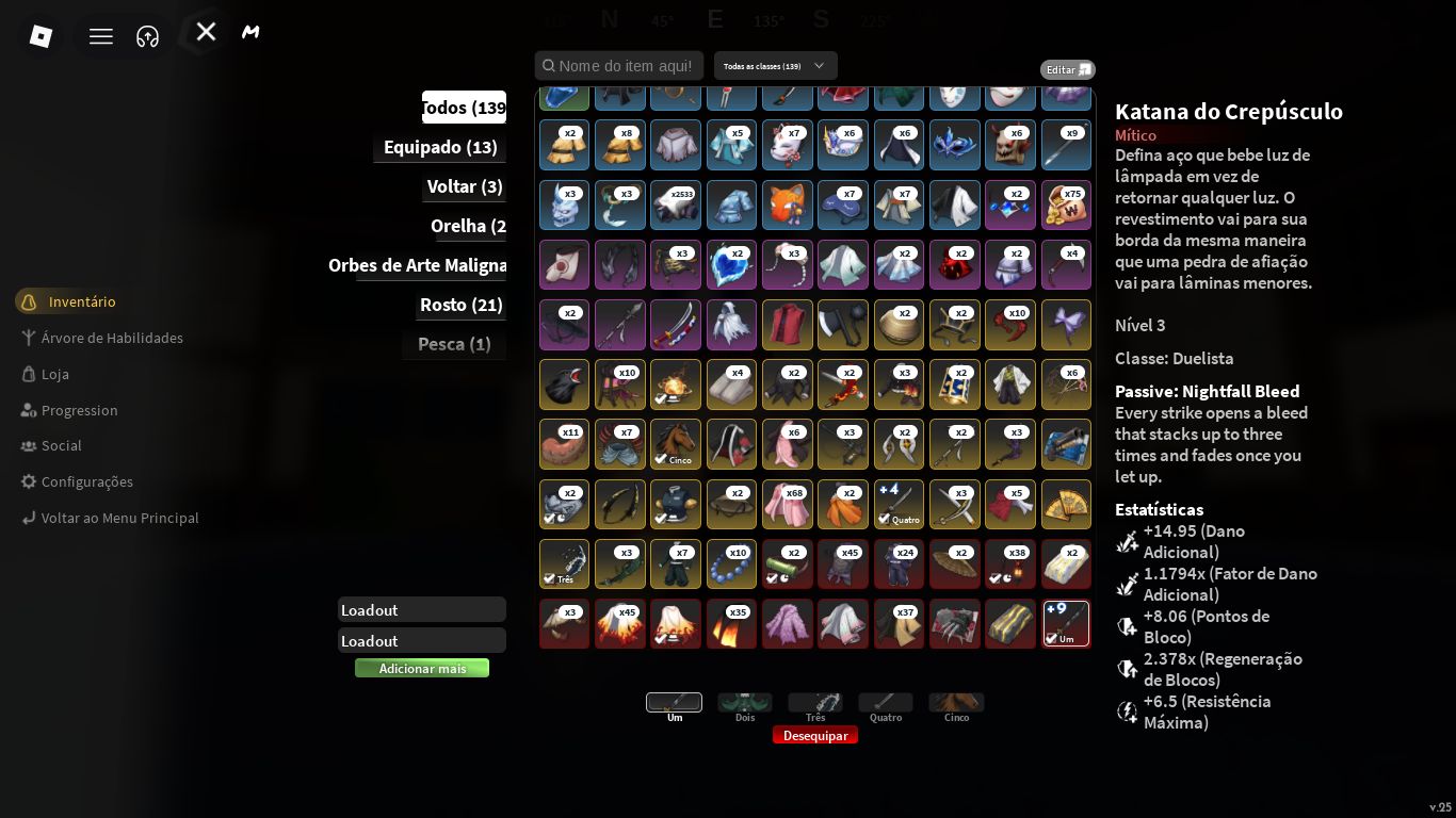 CONTA SLAYERS 2 COM CLÃ RENGOKU E NIGHTFALL T3