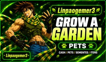 Linpaogemer3 STORE De GROW A GARDEM 1 /CRESÇA UM JARDIM - PETS