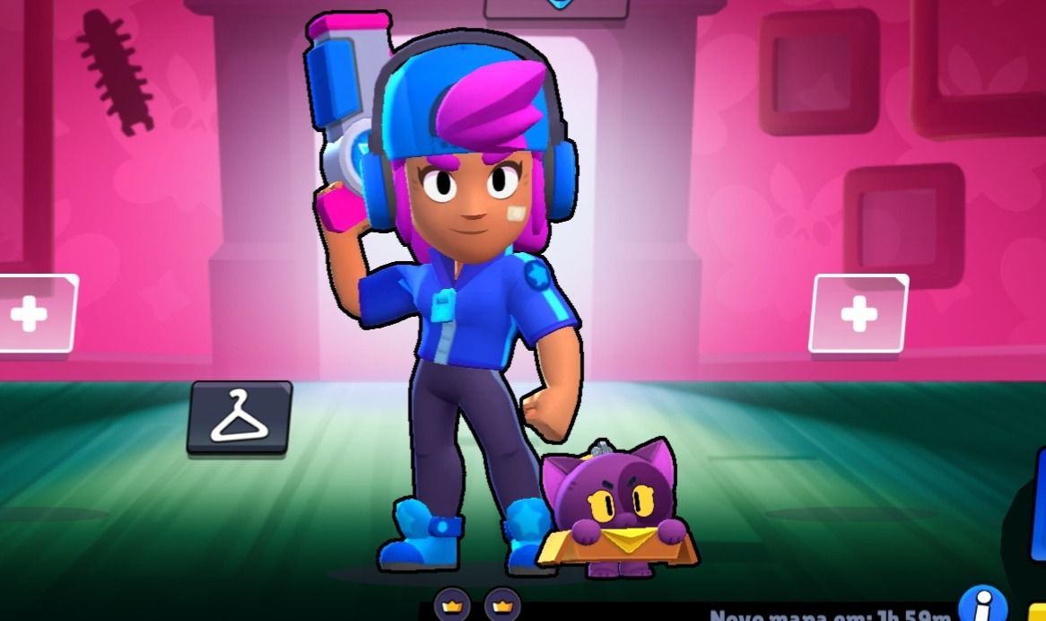 Conta de Brawl com Skin Mais Rara do Game (Shelly Estelar)