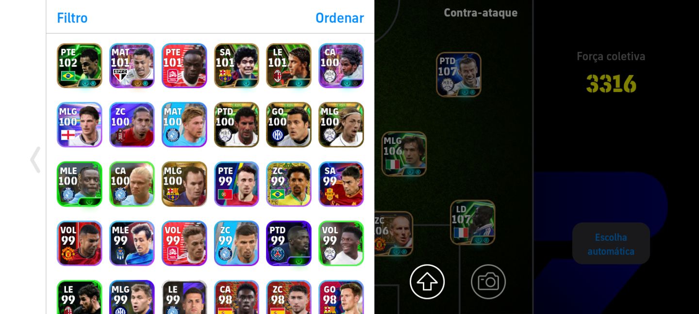 Conta de efootball