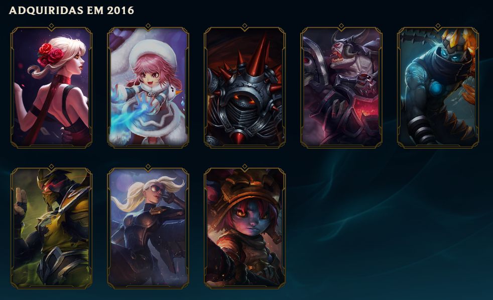 Conta LoL Diamante 3 - 01 PDL - 101 SKINS