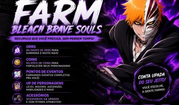 Serviços de Farm Bleach Brave Souls