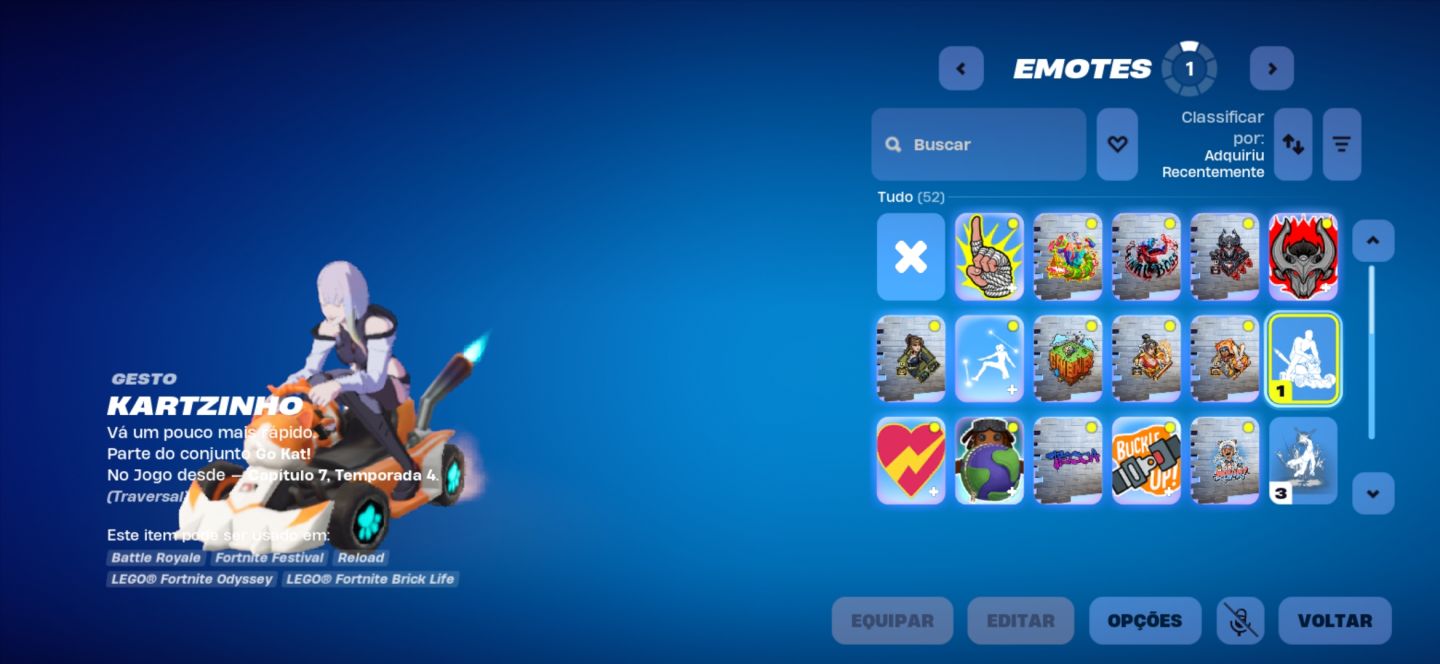 Conta epic games com skins de fortinite, saldo na conta e Hogwarts Legacy
