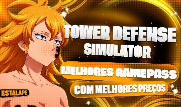 TOWER DEENSE SIMULATOR - MELHORES PREÇOS DE GAMEPASS!