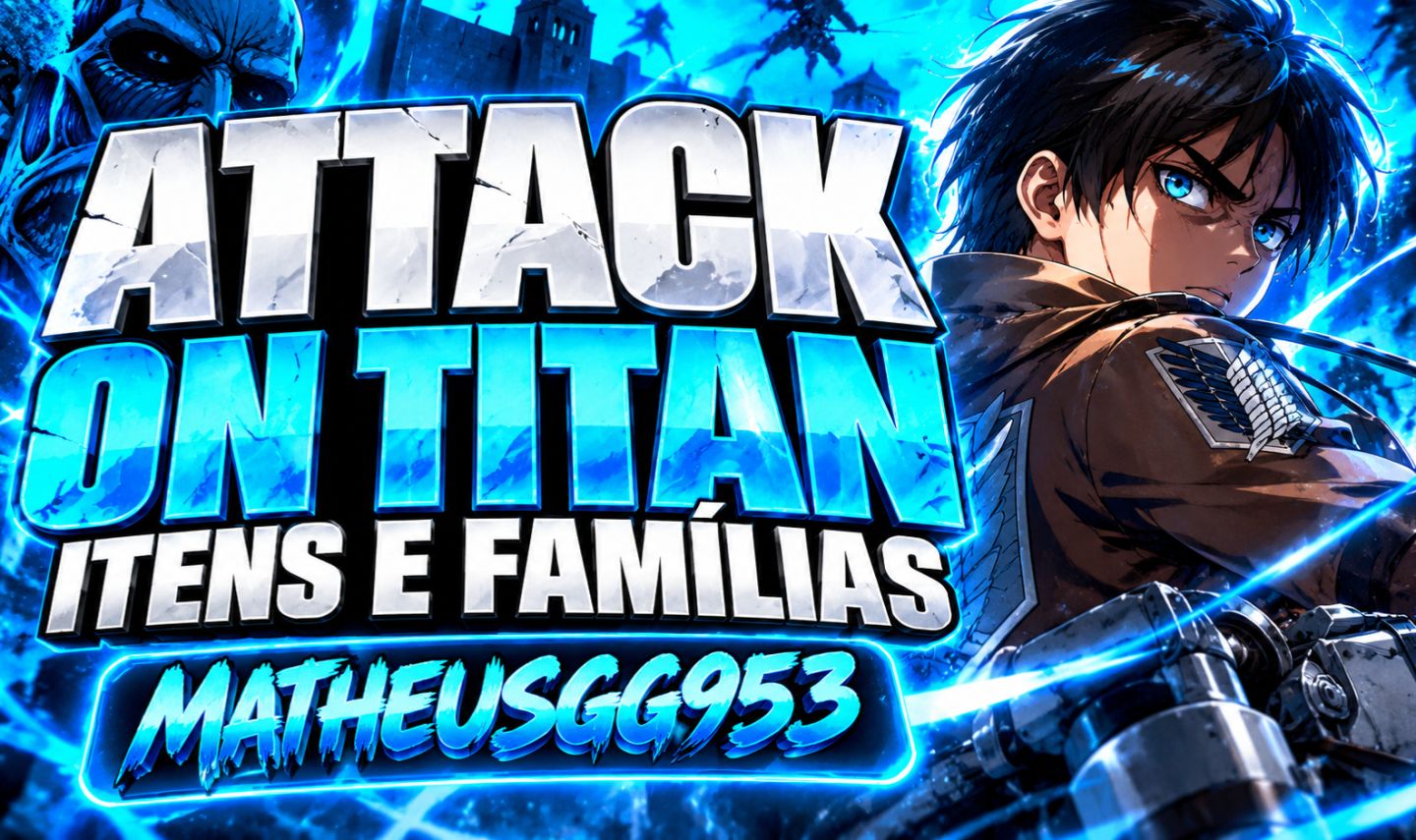 UP DE CONTA E SORO BARATO Attack on Titan Revolution