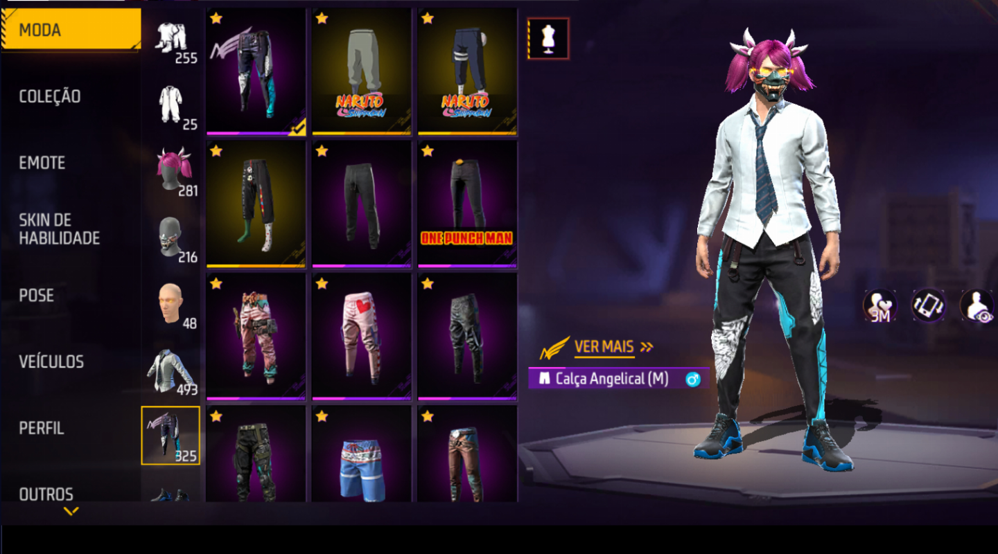 Free Fire - Conta OLD
