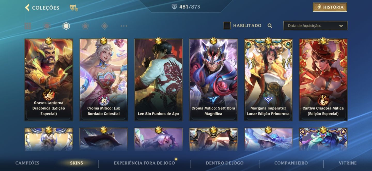 CONTA PREMIUM DE WILD RIFT