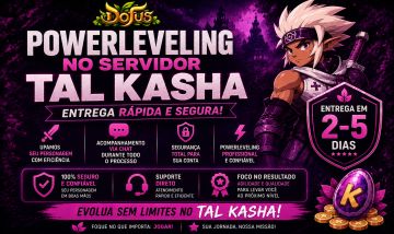 PL 1-200 TALKASHA - Leveling Dofus 3.0 / UP DE CONTA