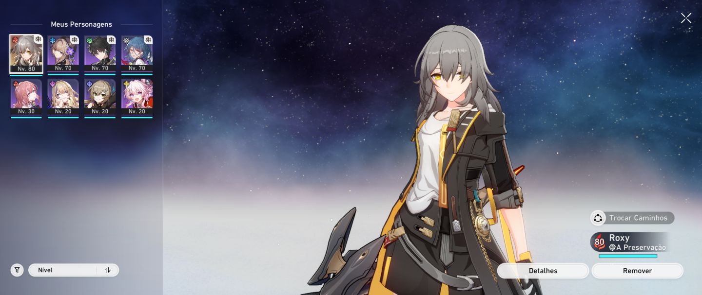 CONTA HONKAI STAR RAIL COM 147 SUMMONS + 61 MIL JADES (61.119) (LEIA)