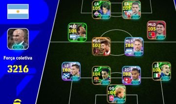 CONTA DE EFOOTBALL RARA COM 3216 de força