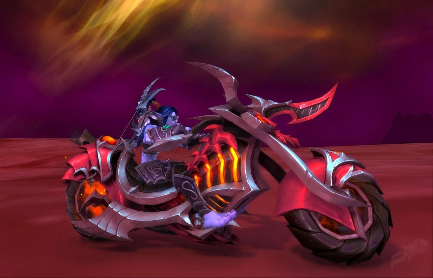 Montaria Motobrasa Forjada em Ódio-Hateforged Blazecycle