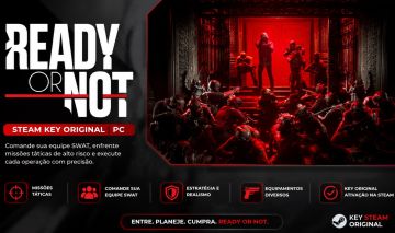 Ready or Not Steam KEY ORIGINAL | PC | Jogo Digital