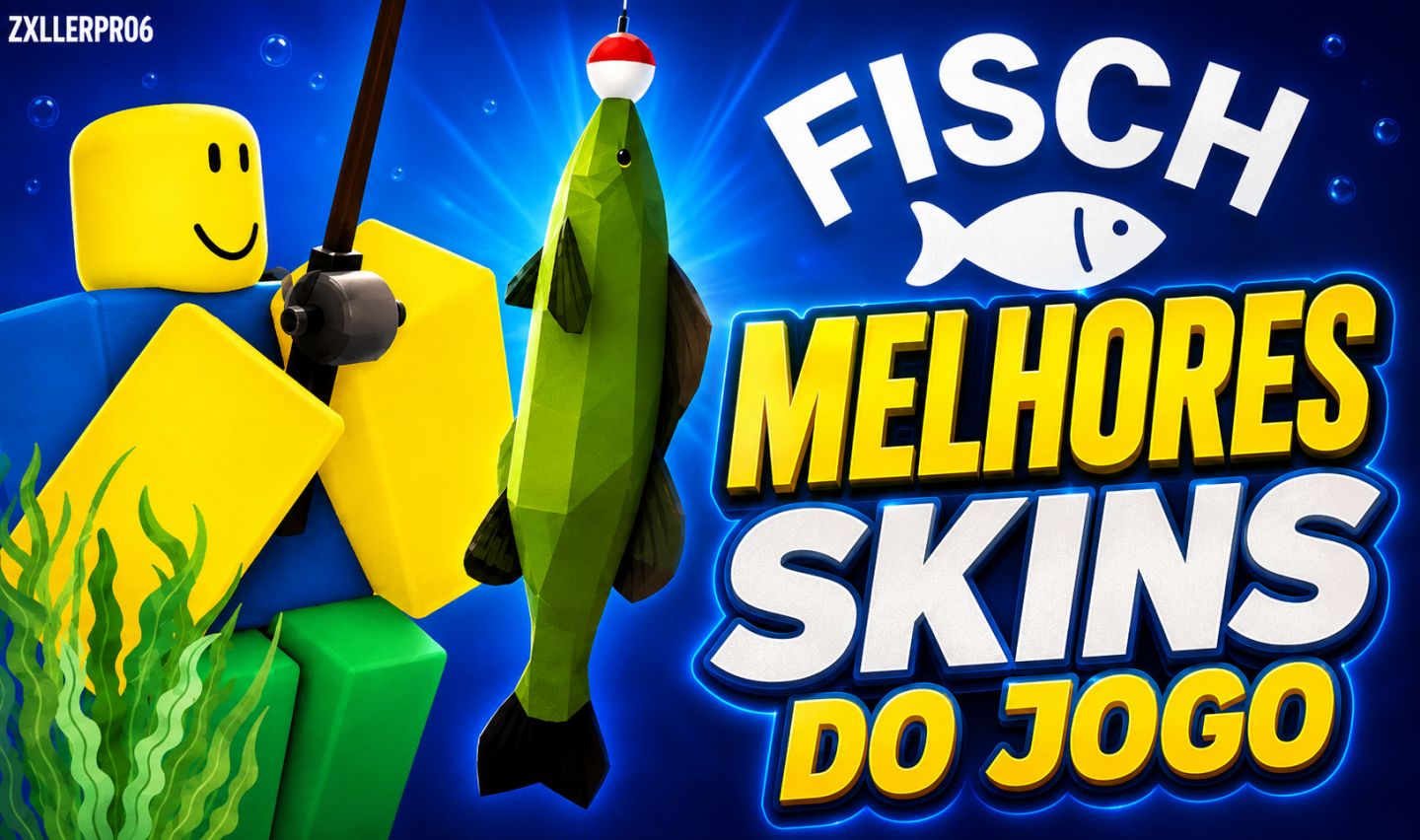 [ FISCH ] MELHORES SKINS DO JOGO! ATUALIZADO