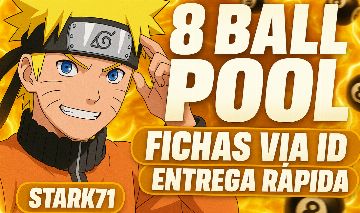 [MAIS BARATO] FICHAS 8 BALL POOL (1M/1,5M/2,5M/3,5M/5M DE FICHAS VIA ID)