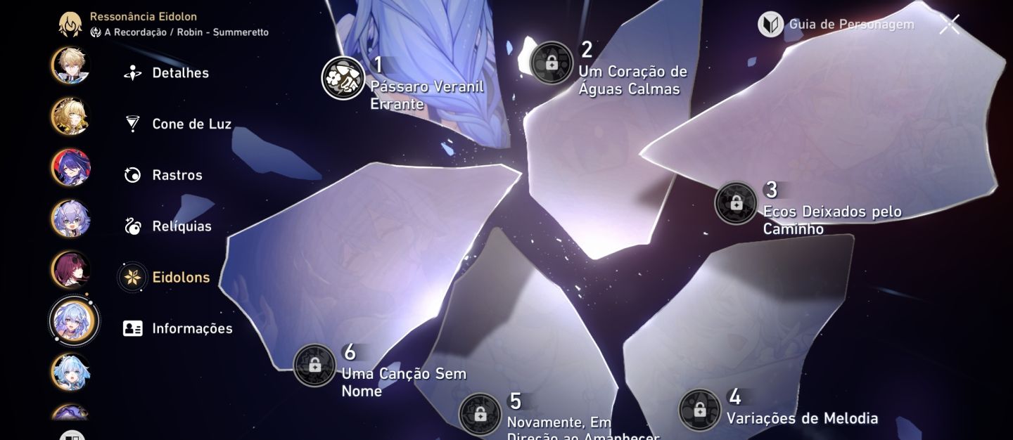 Conta endgame star rail/ server europa
