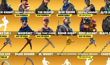 Conta de Fortnite OG cavaleiro negro e MT mais