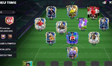 Conta FIFA mobile com ger 124