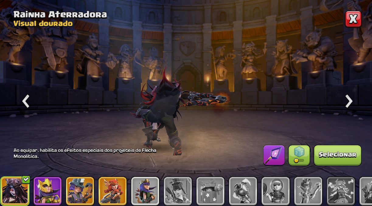 CV 18 BEM UPADA, COM PAISAGEM LENDARIA E ALGUMAS SKINS DE HEROIS LEGAIS.