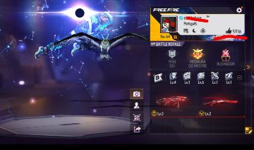 CONTA DE FF GEMADA COM 11 MESTRE NA RANK E 7 NO CS E CHEIO DE SKIN RARA