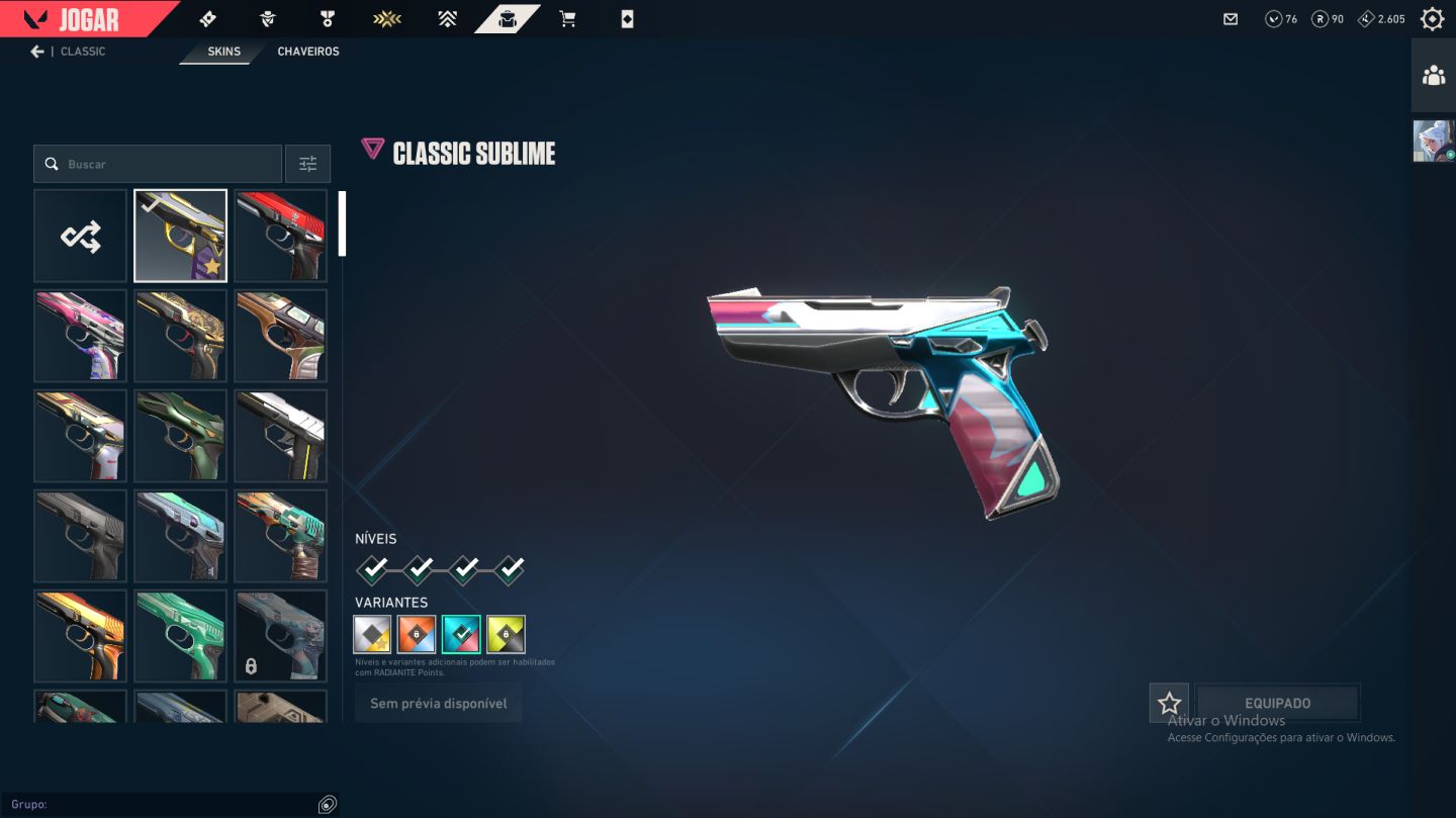 CONTA VALORANT EX IMORTAL '' 1,170 EM SKINS '' CONTA ANTIGA